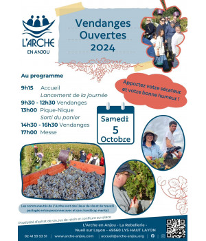 Vendanges ouvertes 2024